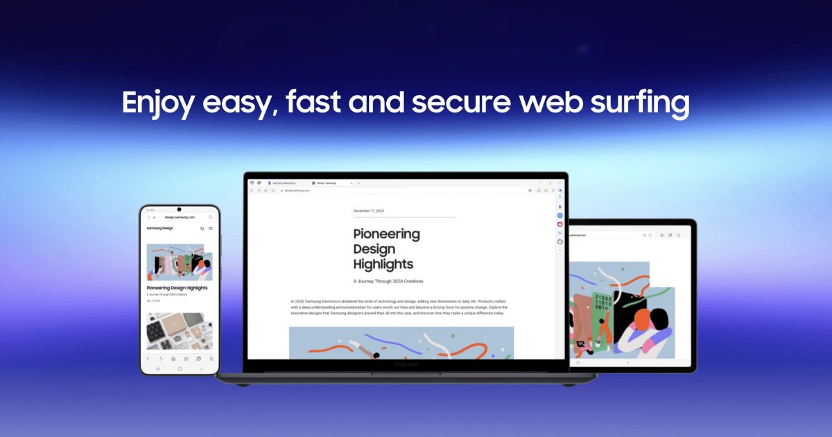 Samsung Browser for Windows