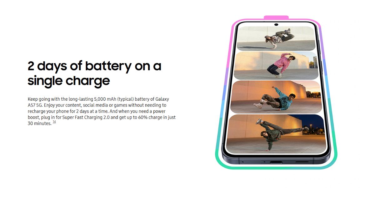 Baterai Samsung Galaxy A57