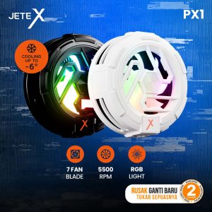 Cooler Fan JETE PX1 for Smartphone