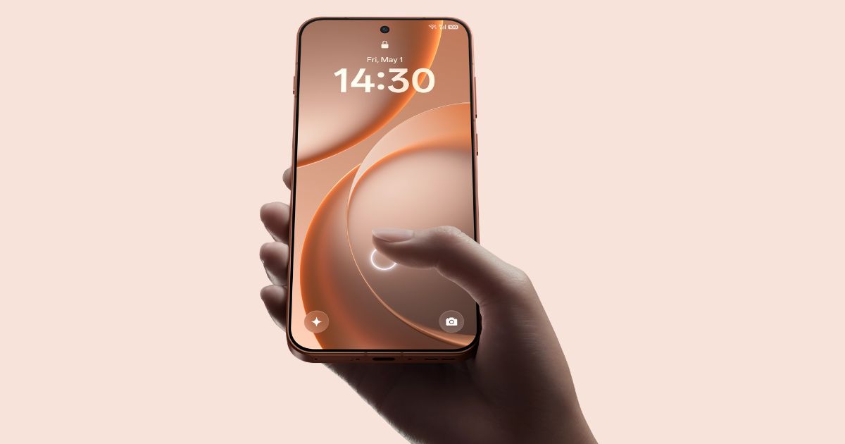 Layar OPPO Find X9s