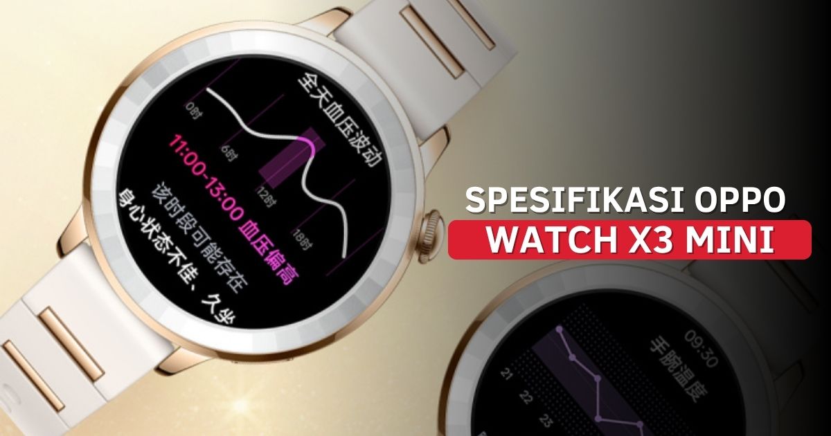 Spesifikasi OPPO Watch X3 Mini