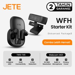 JETE WFH Starter Kit – Advanced 1 (Webcam W21 & TWS TX6)