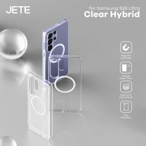 Case JETE For Samsung S26 Clear Hybrid
