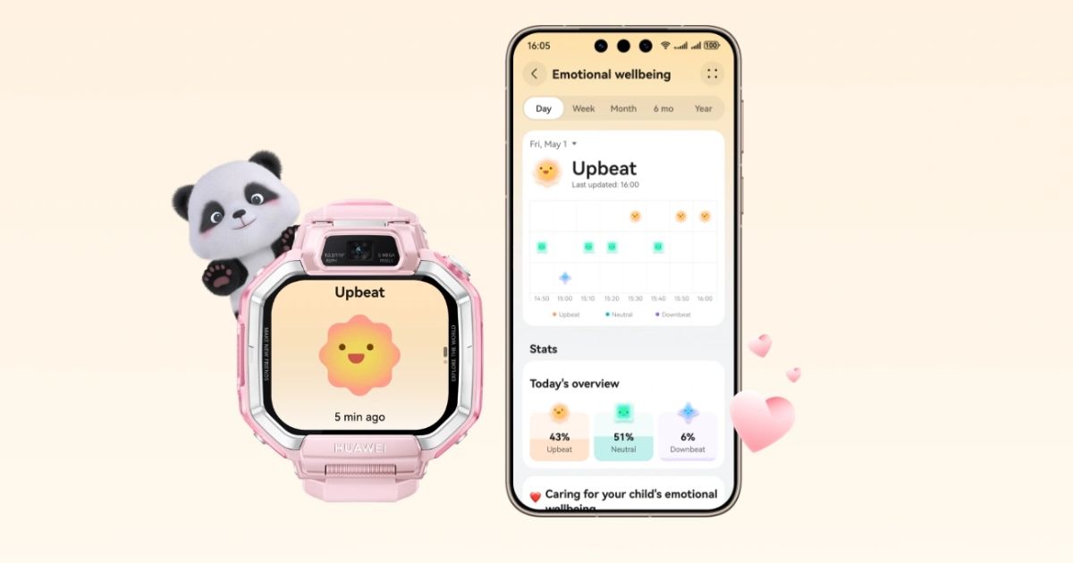 Fitur GPS Huawei Watch Kids X1 Series