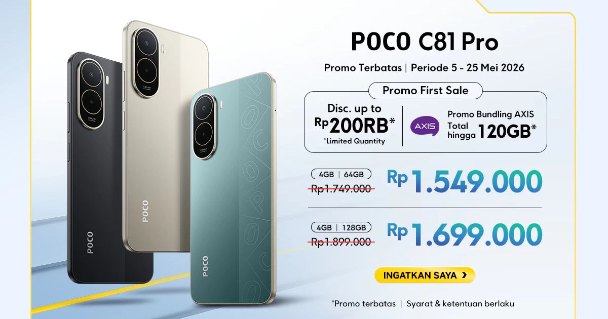 Harga POCO C81 Pro