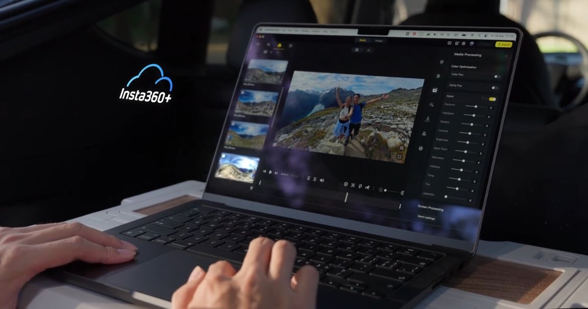 Insta360 X4 Air Kompatibel dengan Software Bawaan
