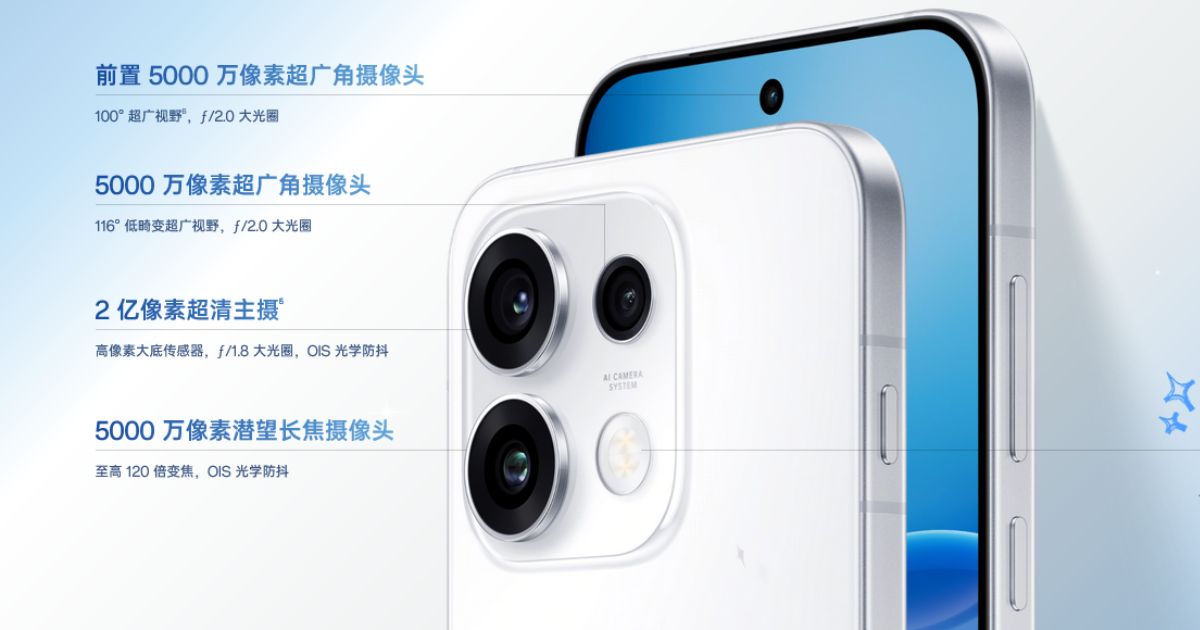 Kamera OPPO Reno16