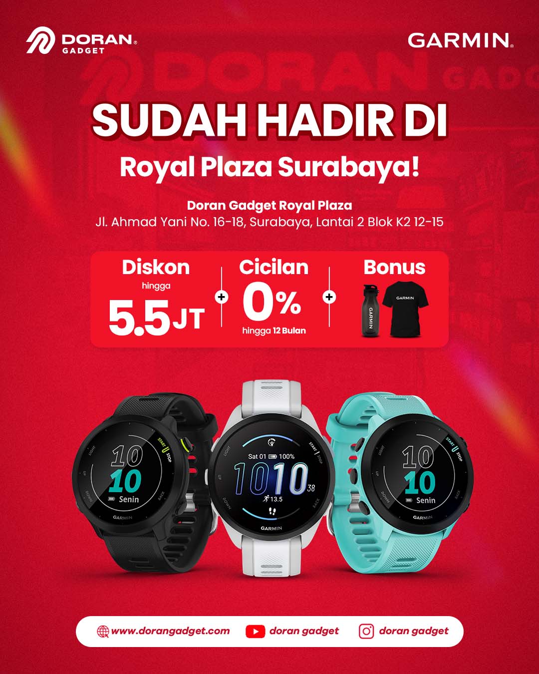 PROMO GARMIN DG ROYAL - 1350 x 1080 - Garmin Sudah Hadir di Royal Plaza