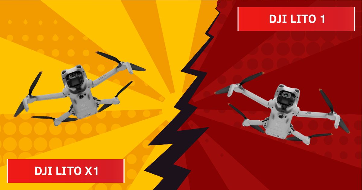 Spesifikasi DJI Lito X1 vs DJI Lito 1