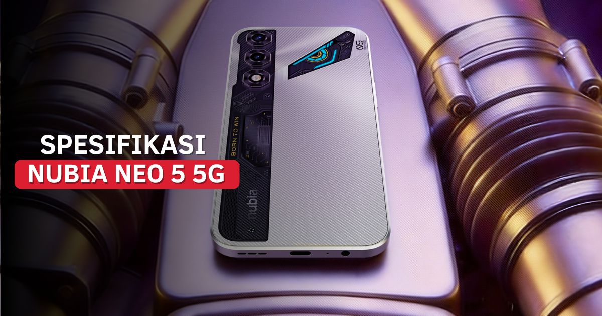 Spesifikasi Nubia Neo 5 5G