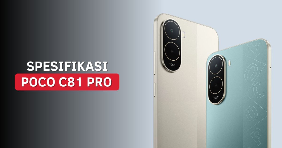 Spesifikasi POCO C81 Pro