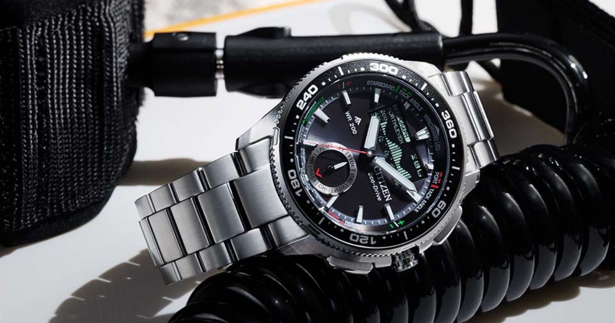 Yatch Racing Citizen Promaster Wave Tracker