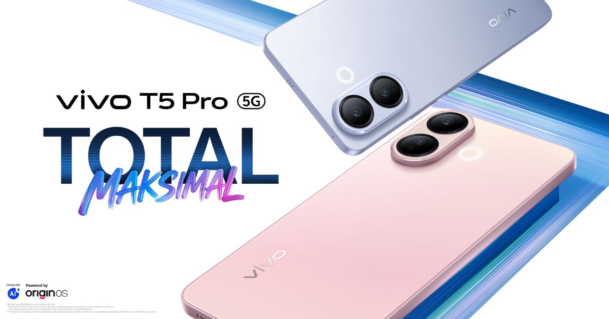 desain Vivo T5 Pro