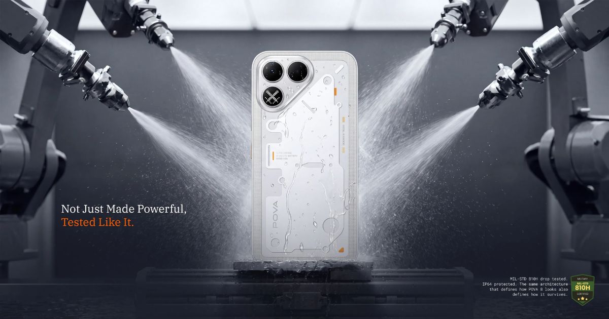 Desain dan Build Tecno Pova 8
