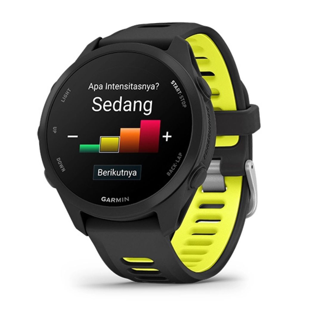 Garmin Forerunner 170 - Black/Amp Yellow - Gambar 4