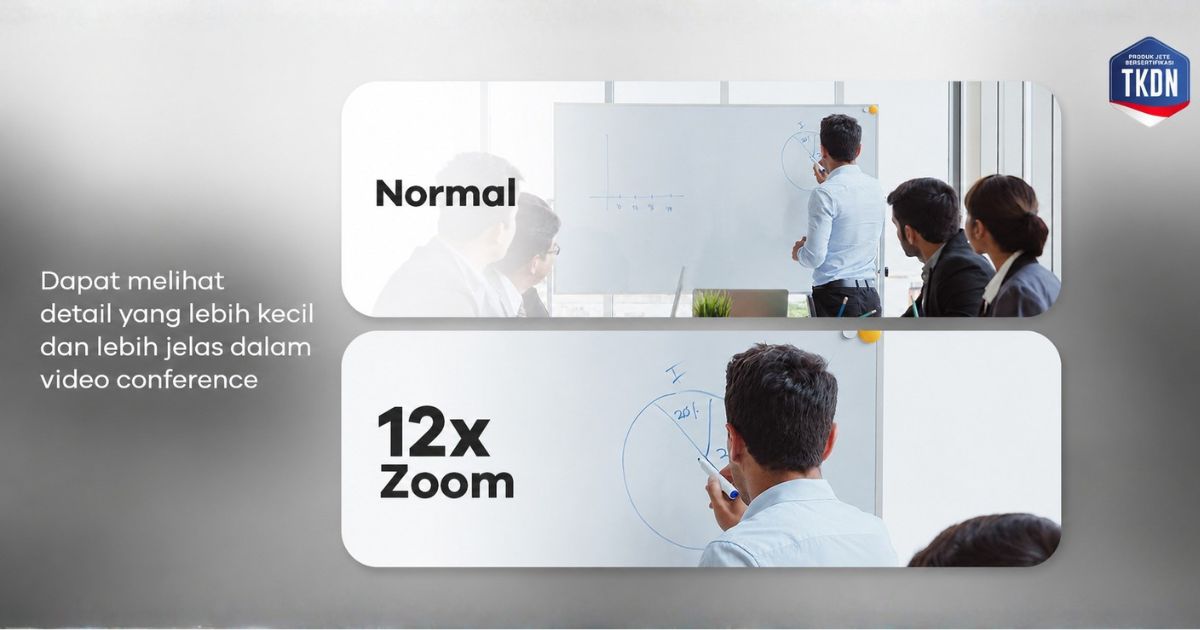 JETE Group 3 Pro TKDN Zoom Optik hingga 12X Tetap Mendetail
