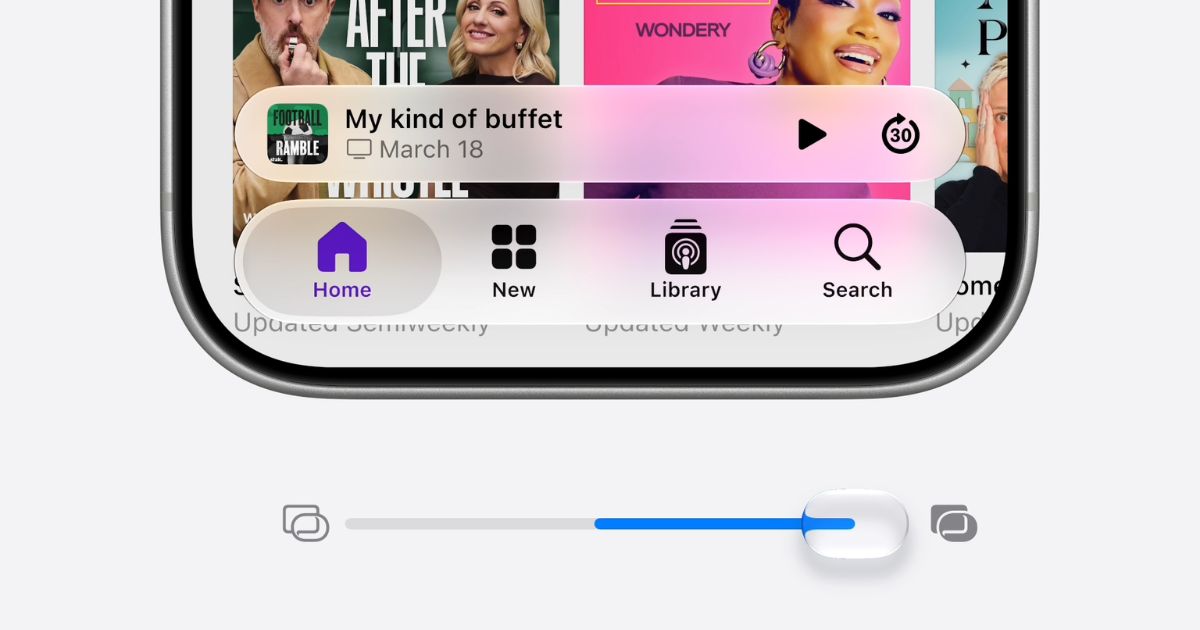 Liquid Glass iOS 27