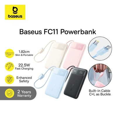 Powerbank CCC Terbaik - Baseus EnerFill FC11