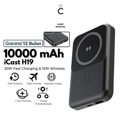 Powerbank CCC Terbaik - iCast Powerbank Magnet H19