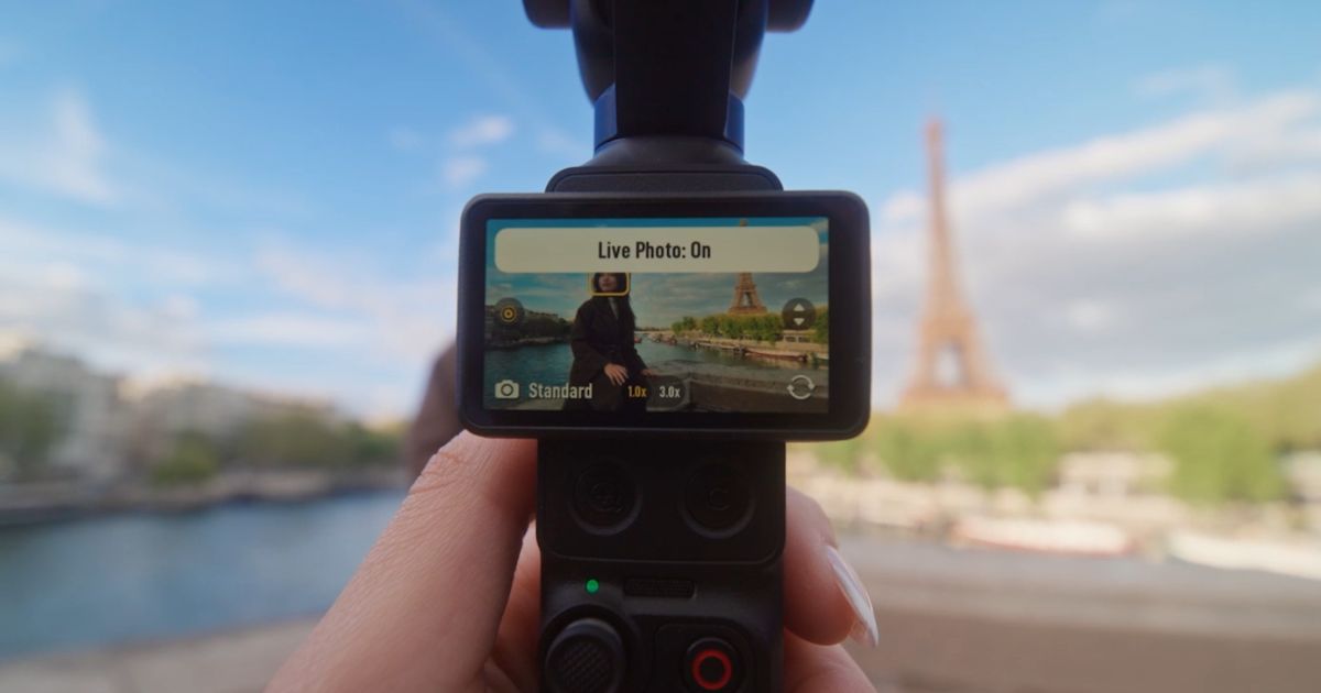 Layar DJI Osmo Pocket 4P