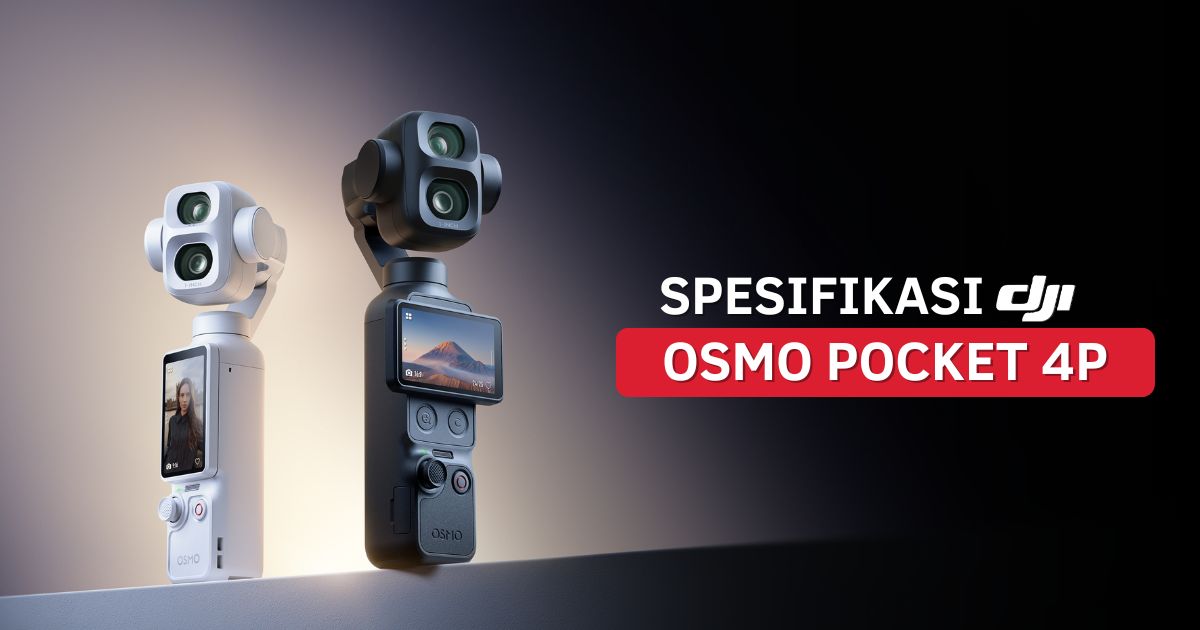Desain DJI Osmo Pocket 4P